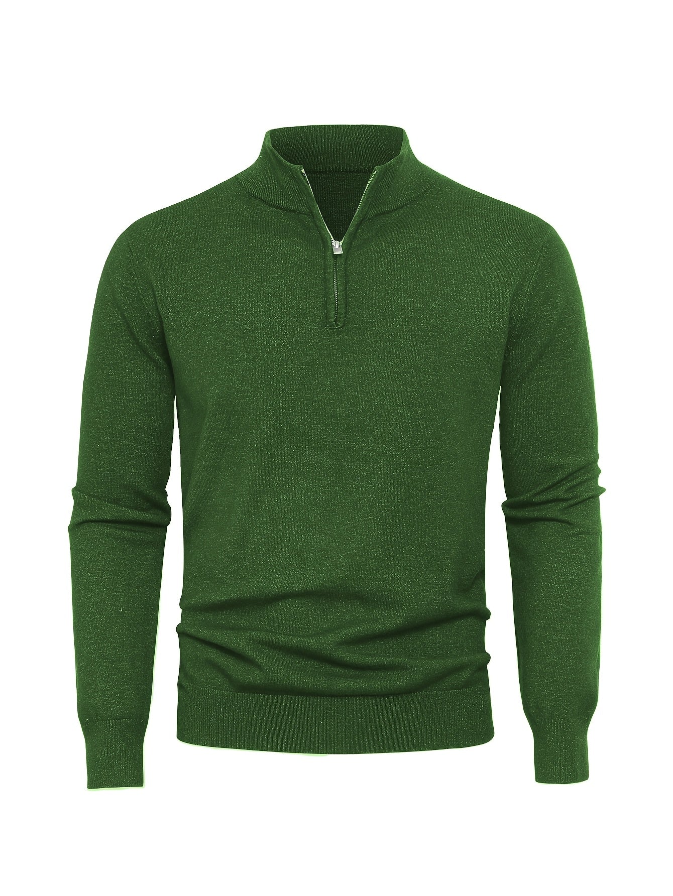 HALF ZIP KNIT SWEATER FOR MEN