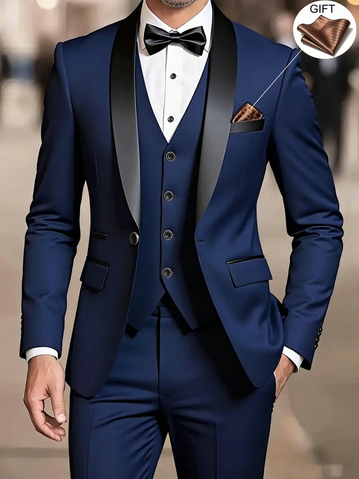 SHAWL SUIT SET FOR MEN