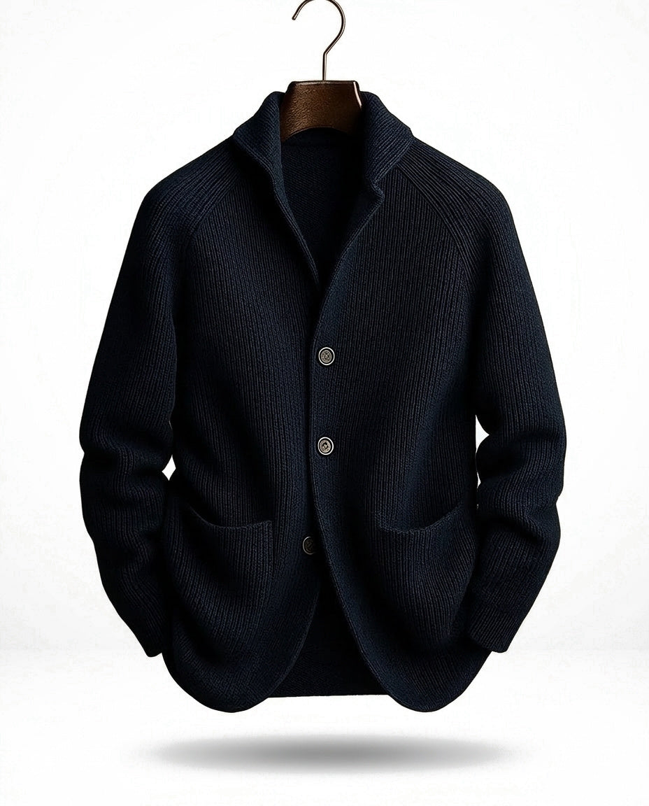 SHAWL COLLAR KNIT CARDIGAN FOR MEN