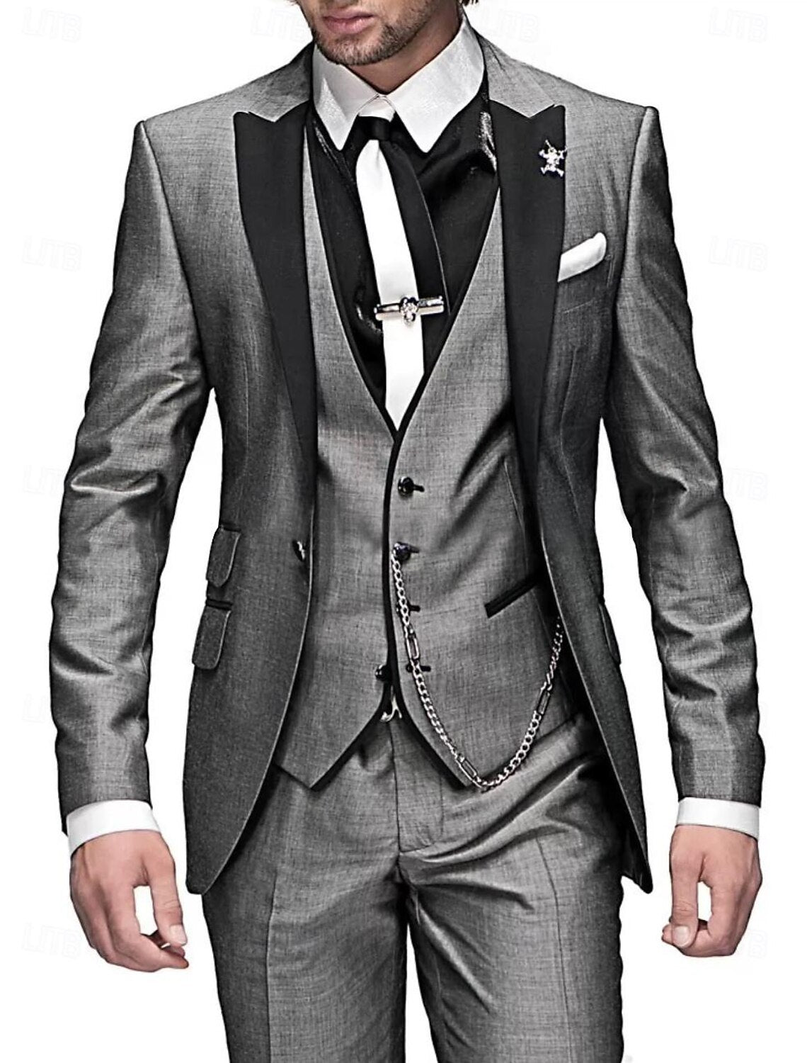 BUSINESS LINEN SUIT FOR MEN