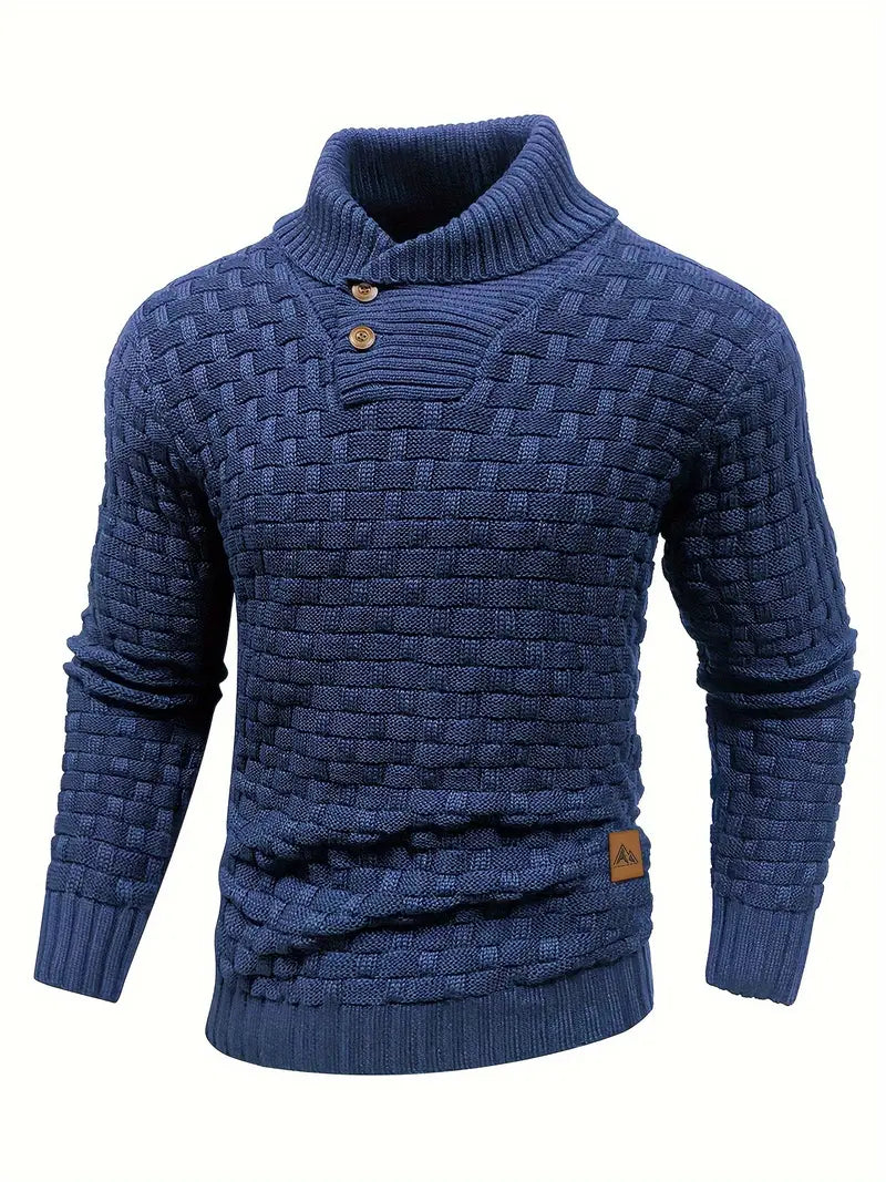 WARM KNIT SWEATER FOR MEN