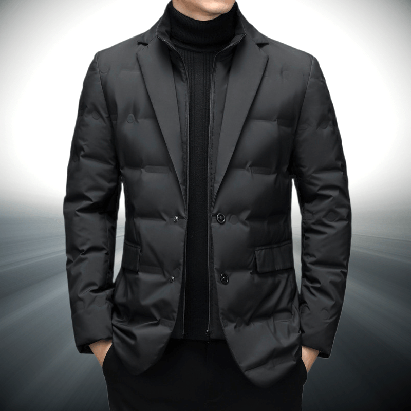 PADDED DOUBLE CLOSURE BLAZER FOR MEN