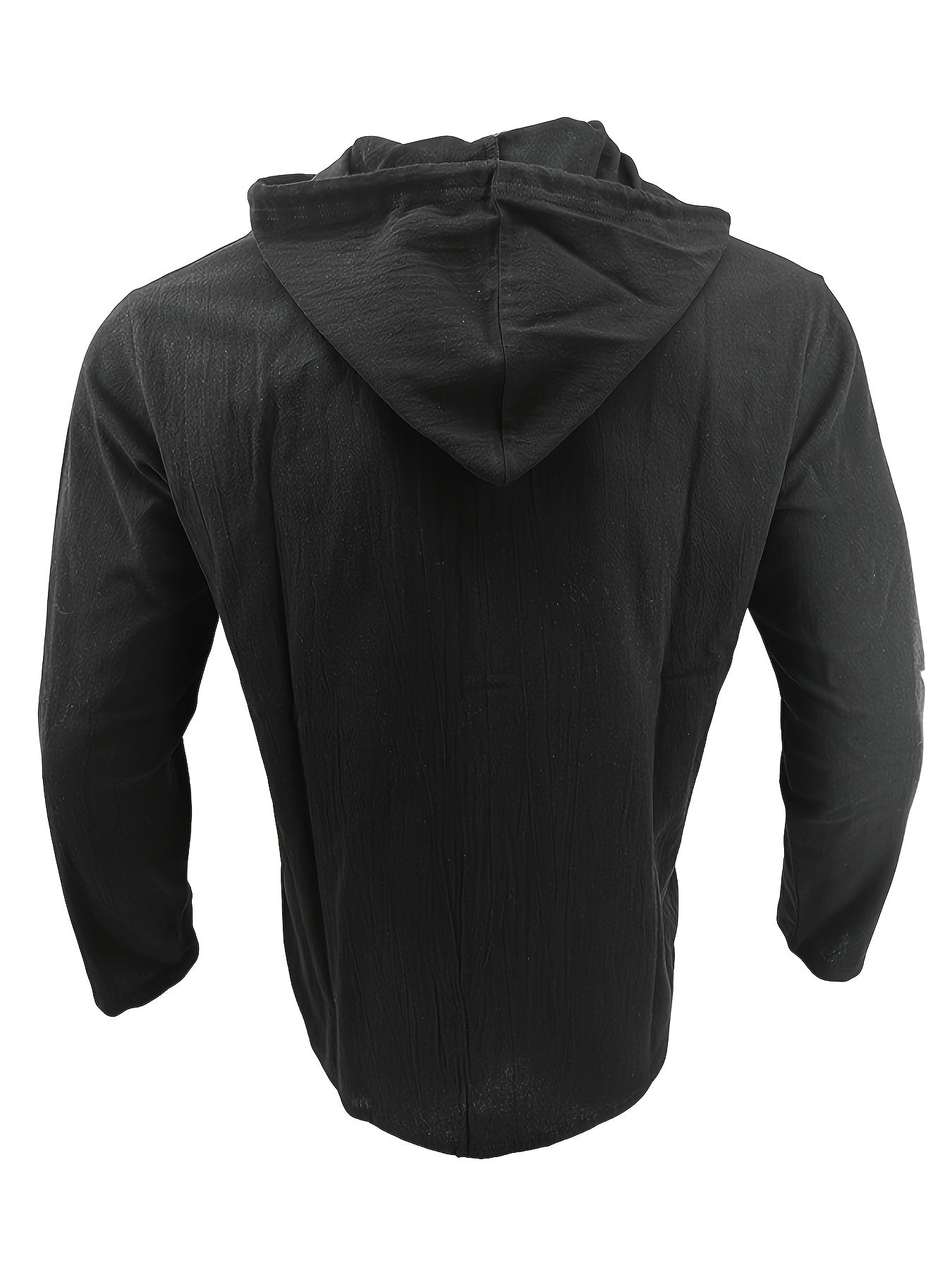 HOODED LINEN SHIRT FOR MEN