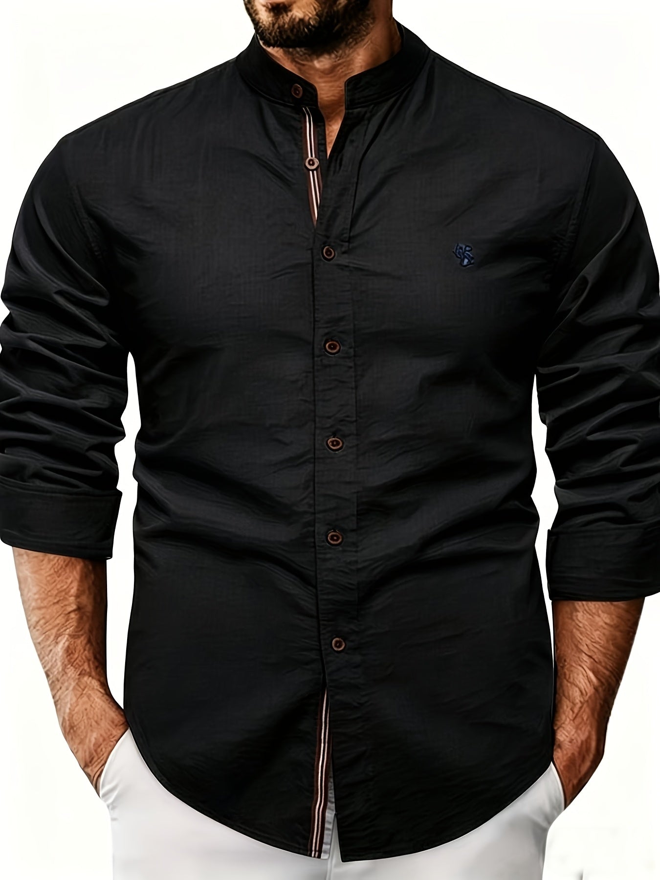 COTTON BUTTON SHIRT FOR MEN