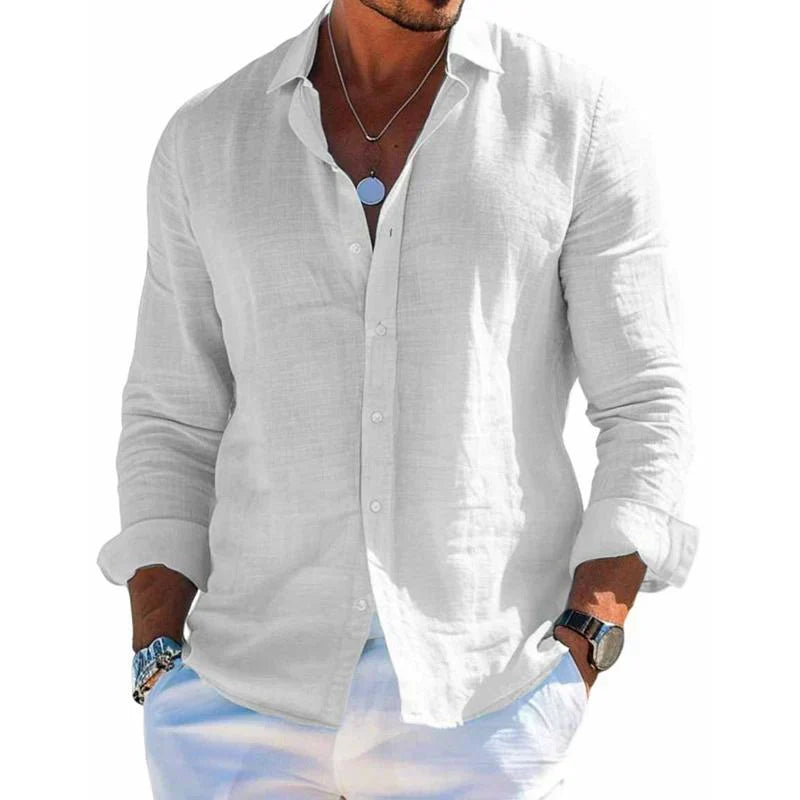 LIGHT LINEN SHIRT FOR MEN