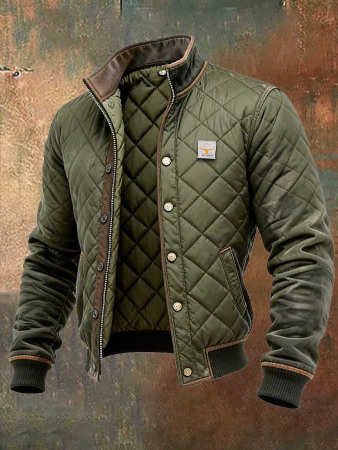 WENTWORTH LONDON | CLASSIC ELEGANT QUILTED JACKET FOR MEN
