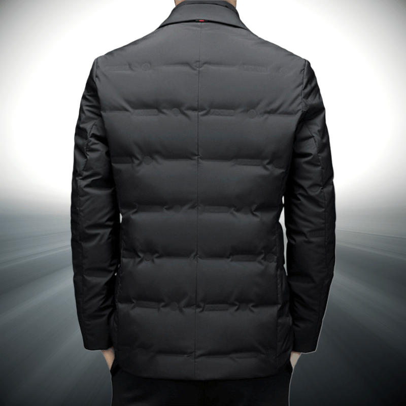 QUILTED DOWN BLAZER JACKET FOR MEN