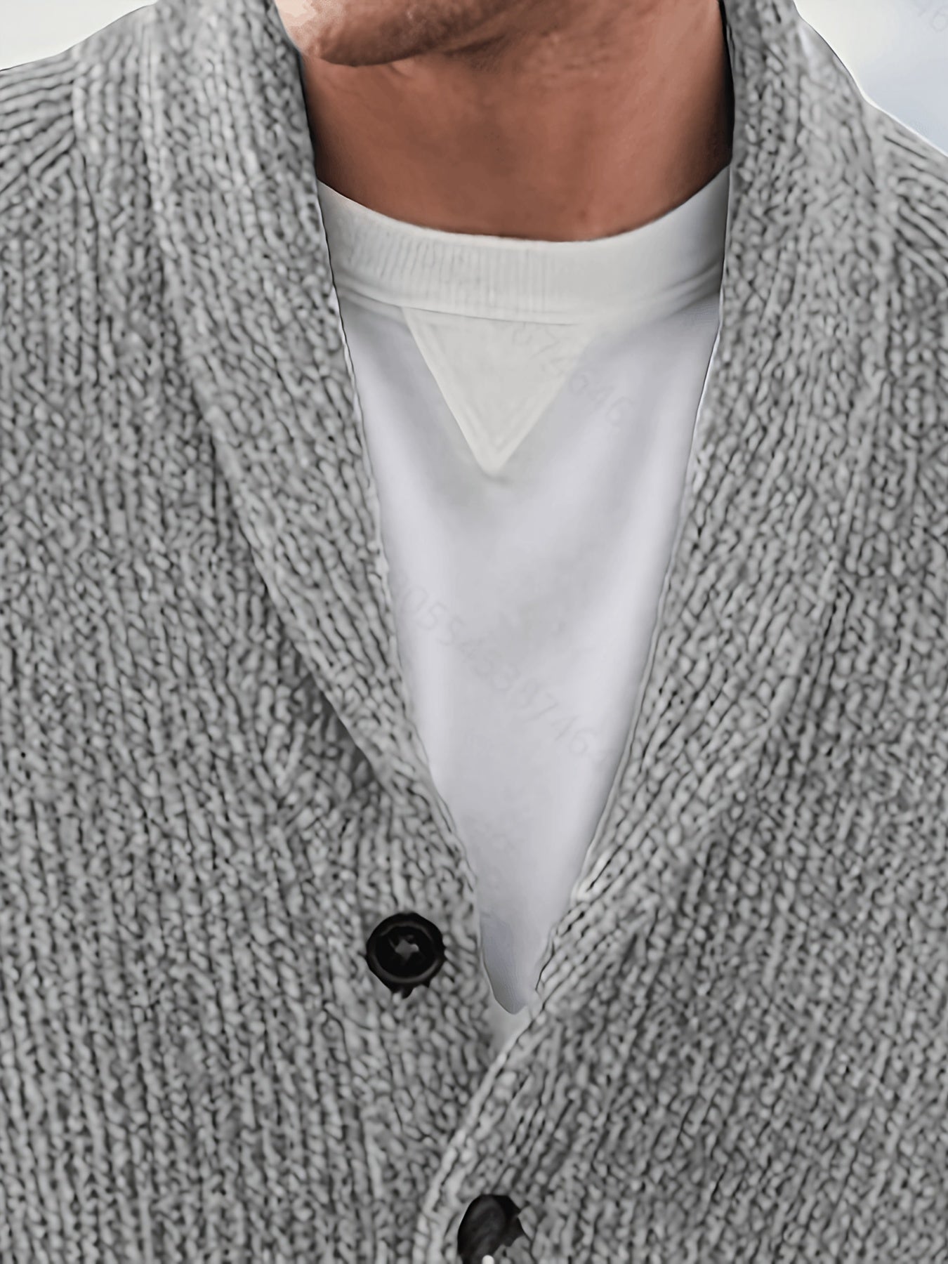 BUTTON KNIT CARDIGAN FOR MEN