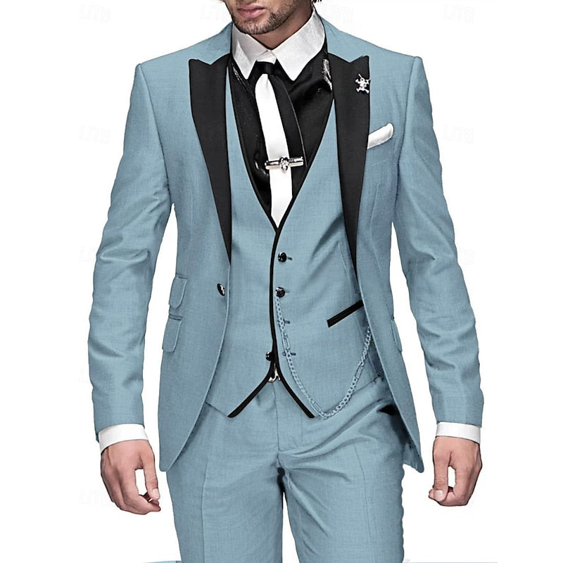 BUSINESS LINEN SUIT FOR MEN