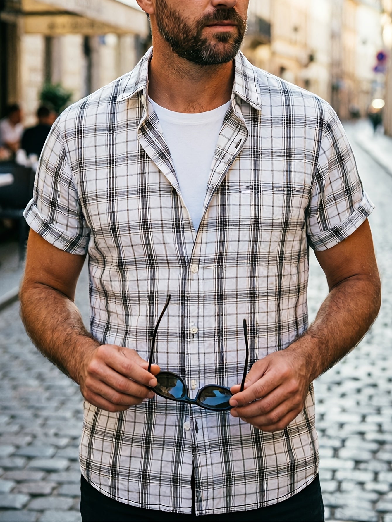 PLAID SHIRT FOR MEN