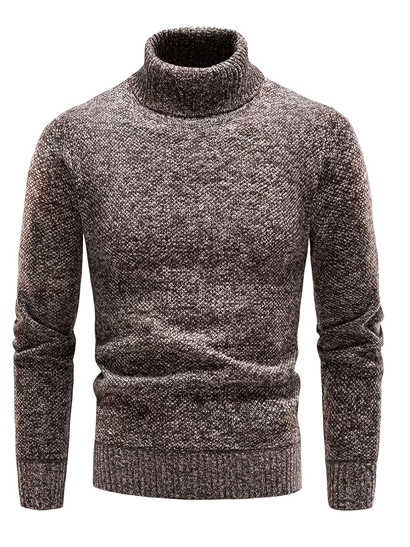 RIB KNIT LAPEL SWEATER FOR MEN