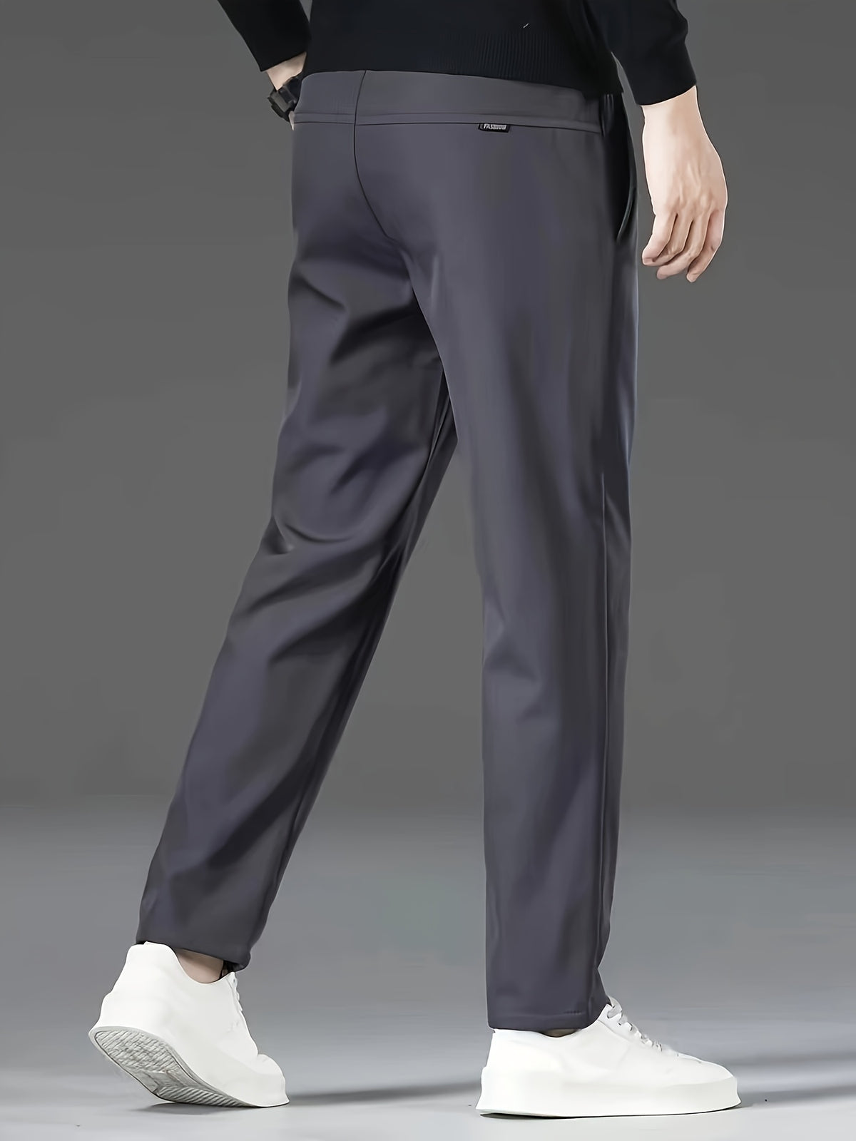 CROPPED FLEECE-LINED TROUSERS FOR MEN