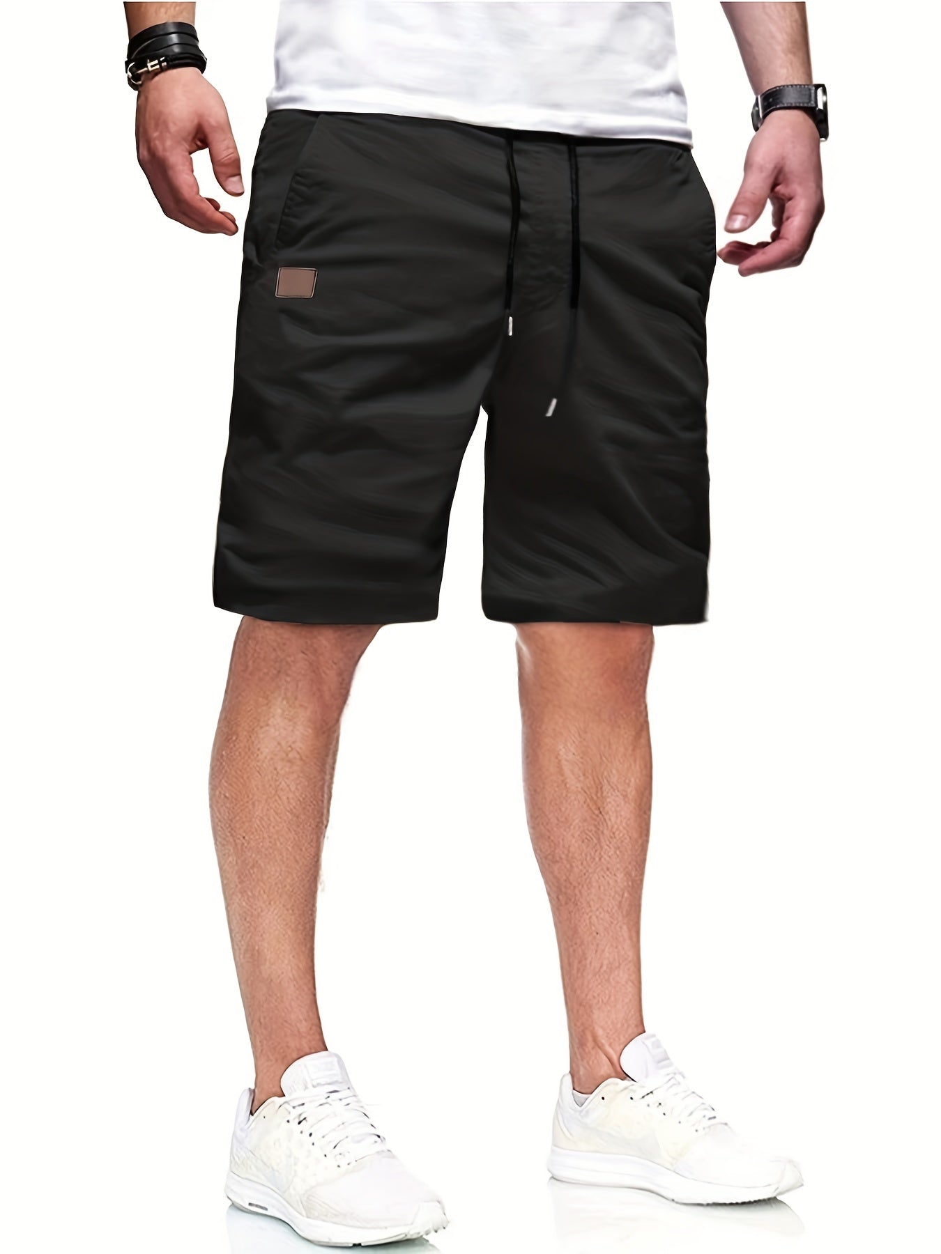 PATCH CARGO SHORTS FOR MEN