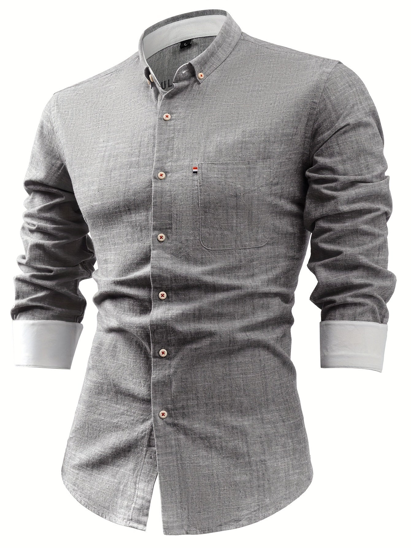 POCKET COTTON SHIRT FOR MEN