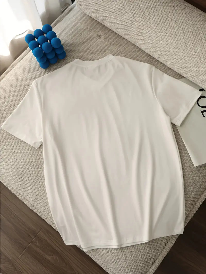 CASUAL V-NECK T-SHIRT FOR MEN
