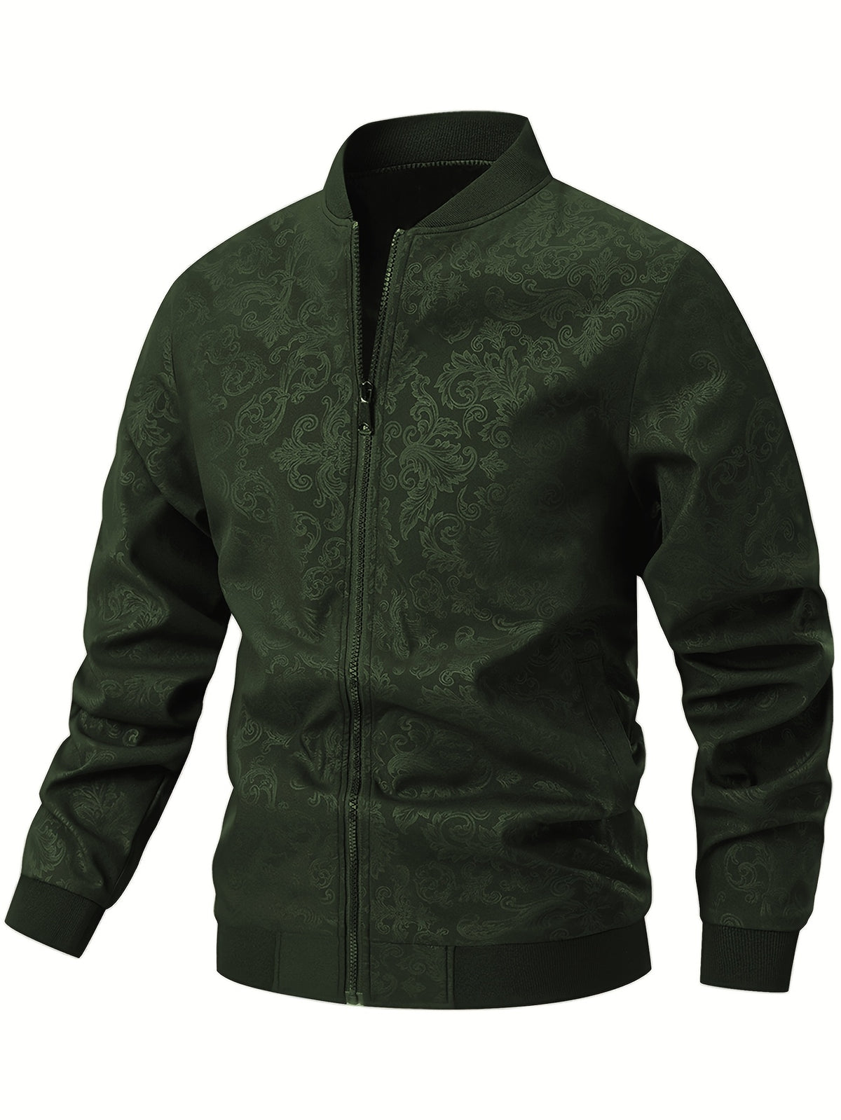 PHOENIX PRINT BOMBER JACKET FOR MEN