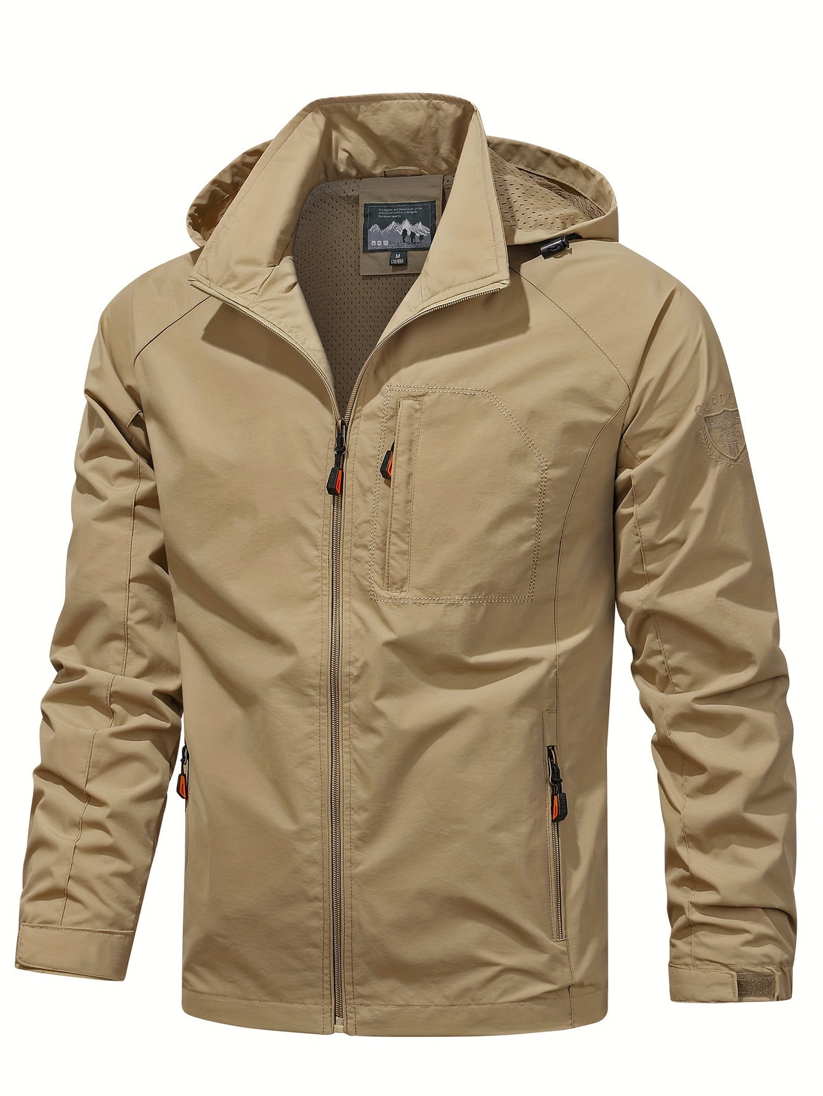 PACKABLE BOMBER JACKET FOR MEN