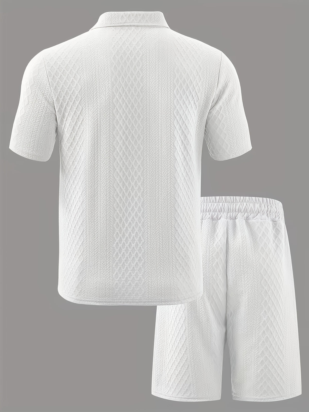 JACQUARD POLO SET FOR MEN