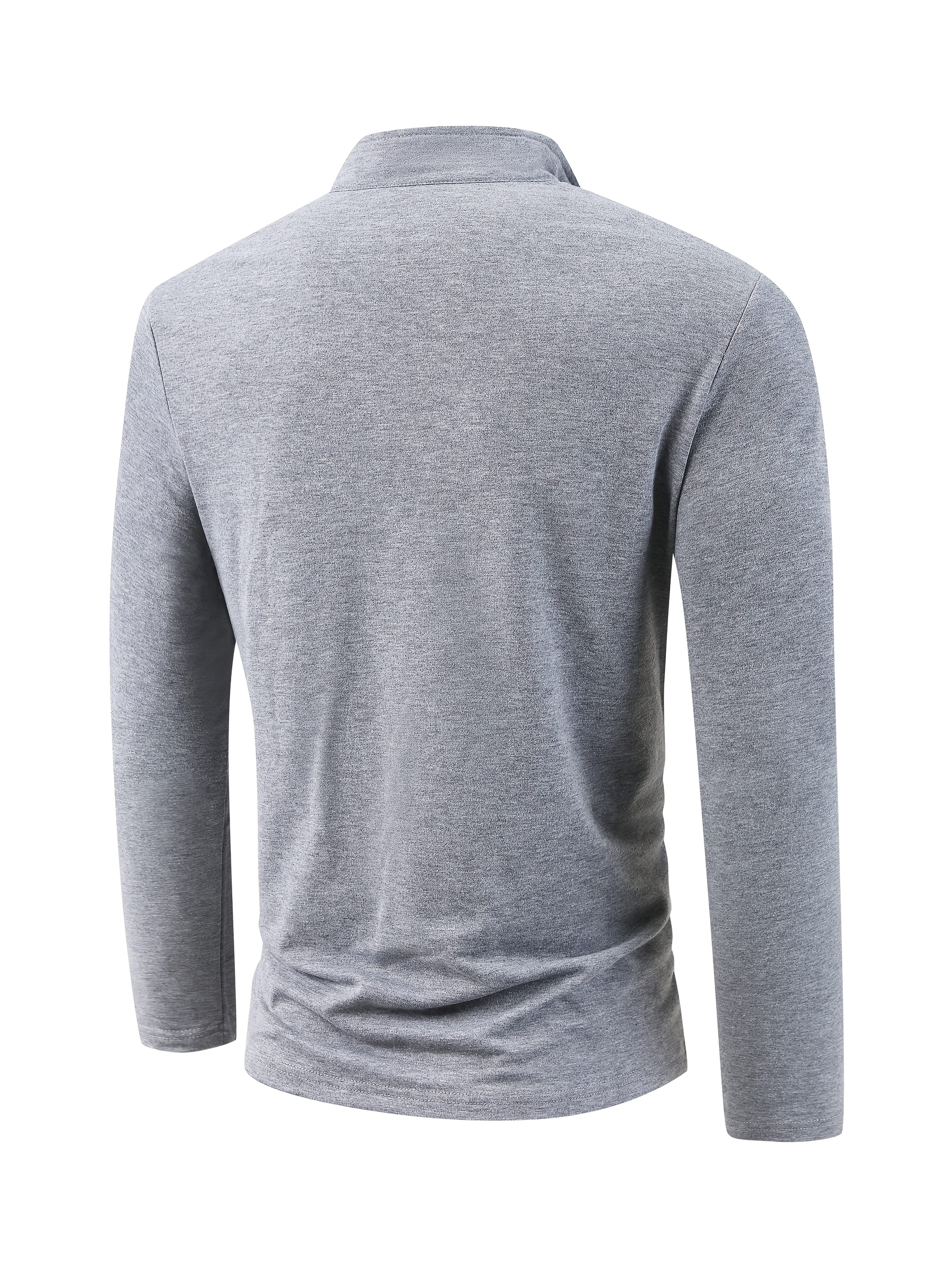 COLOR BLOCK ZIP SHIRT FOR MEN