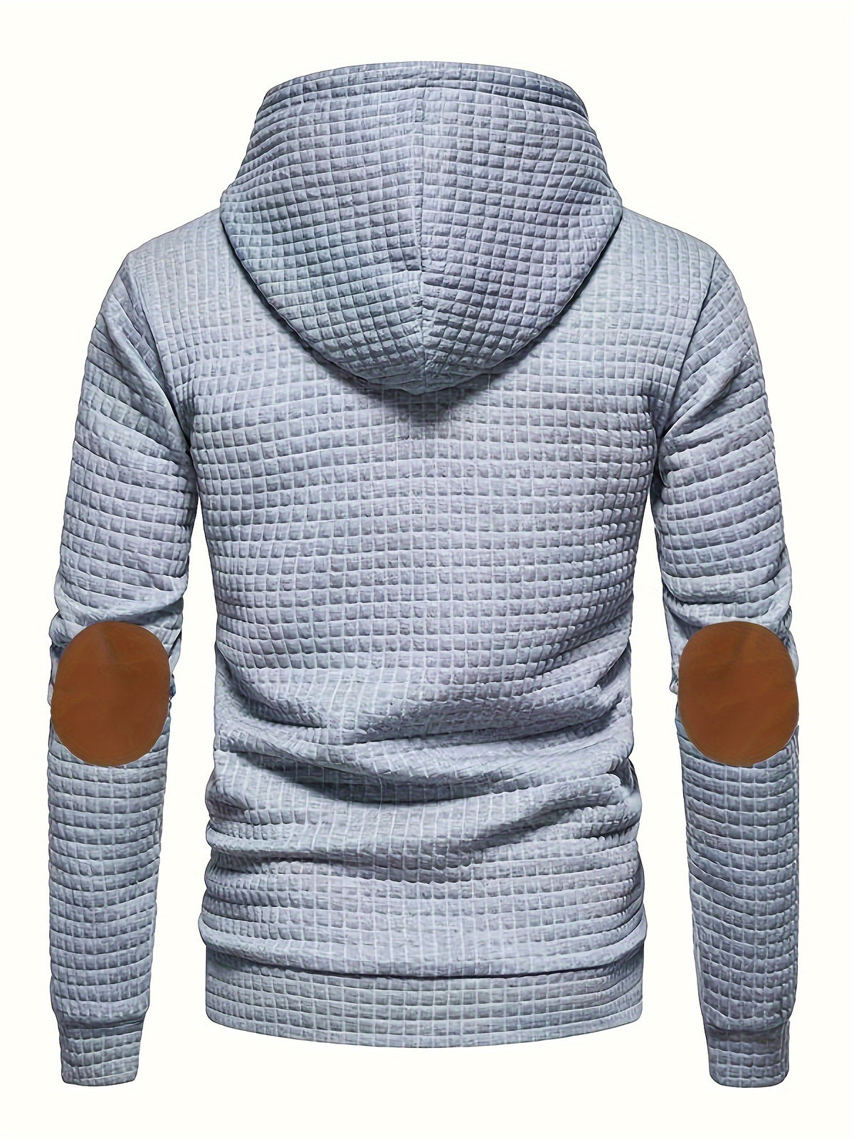 CHECKERED HOODED SWEATSHIRT FOR MEN