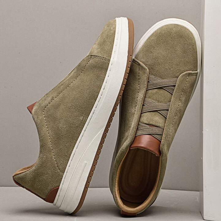 WENTWORTH LONDON | MEN'S SUEDE SLIP-ON SHOES