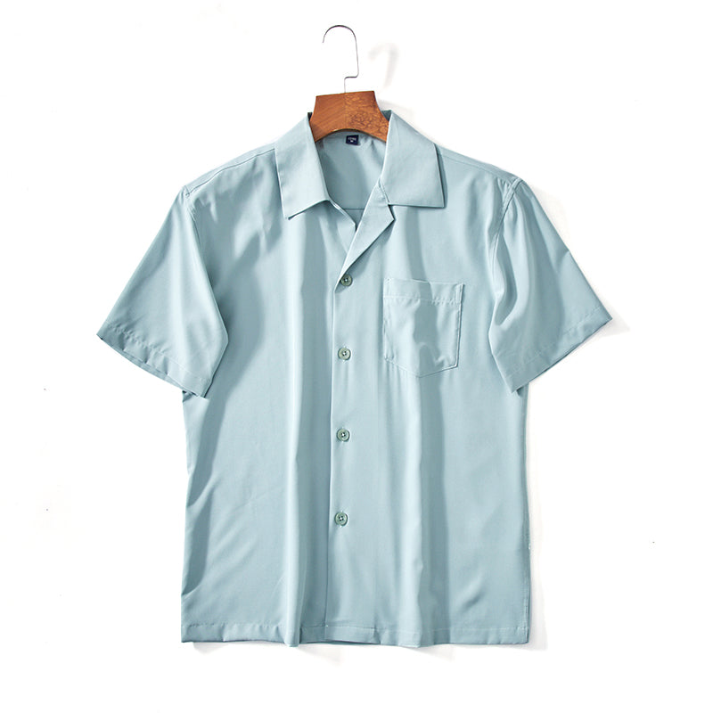 CUBAN COLLAR SUMMER SHIRT FOR MEN