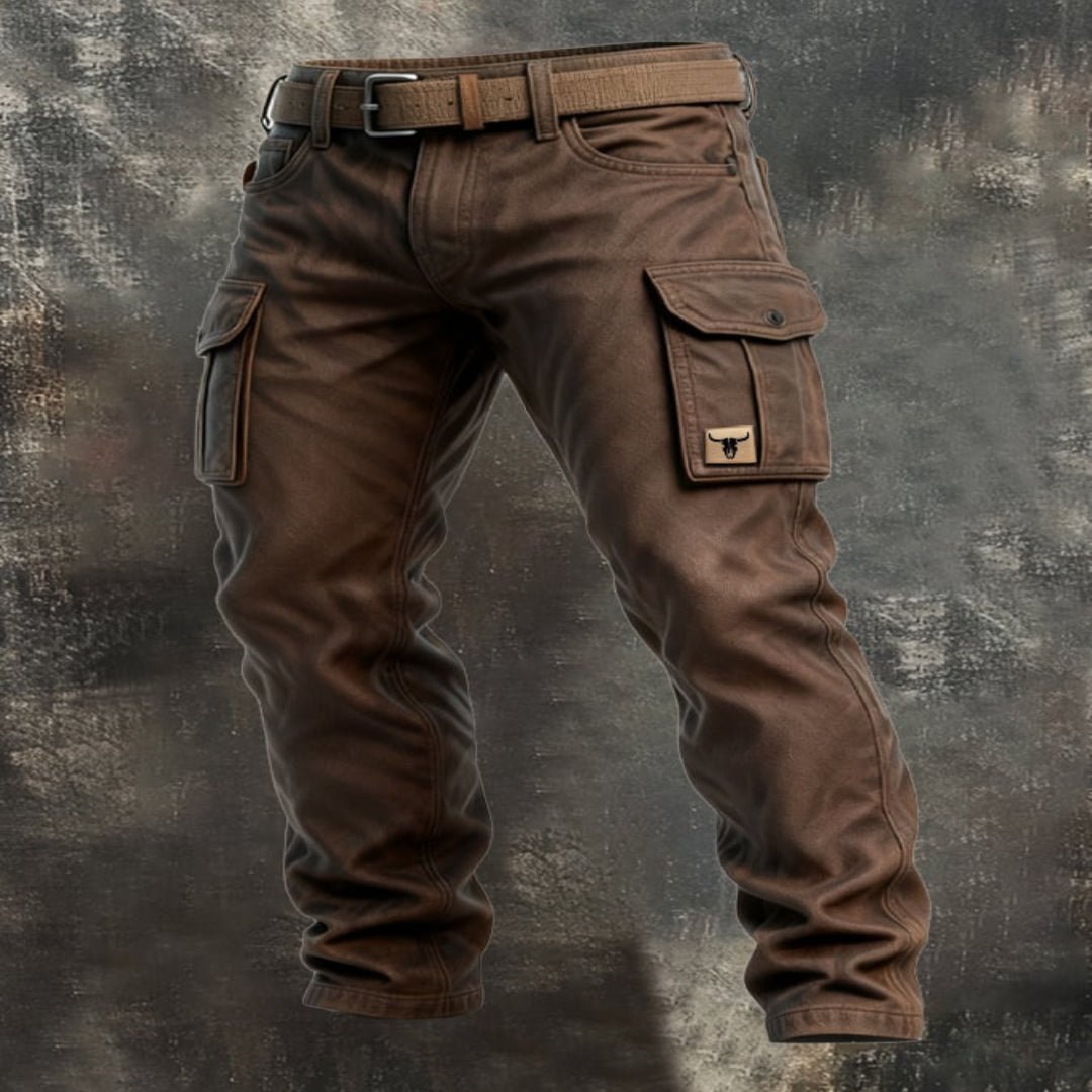 WENTWORTH LONDON | DOUBLE-LAYER CARGO TROUSERS FOR MEN