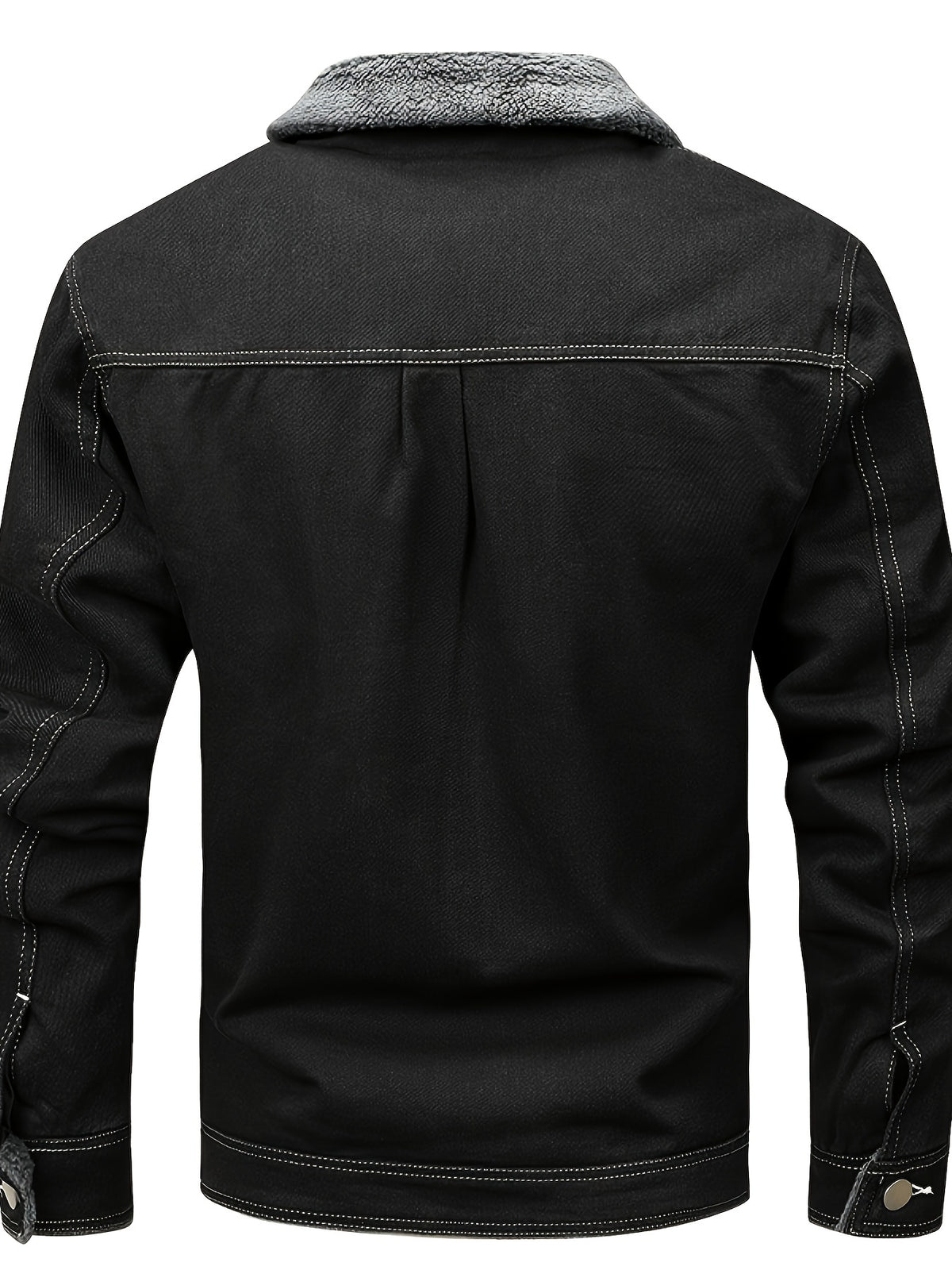 WARM DENIM JACKET FOR MEN