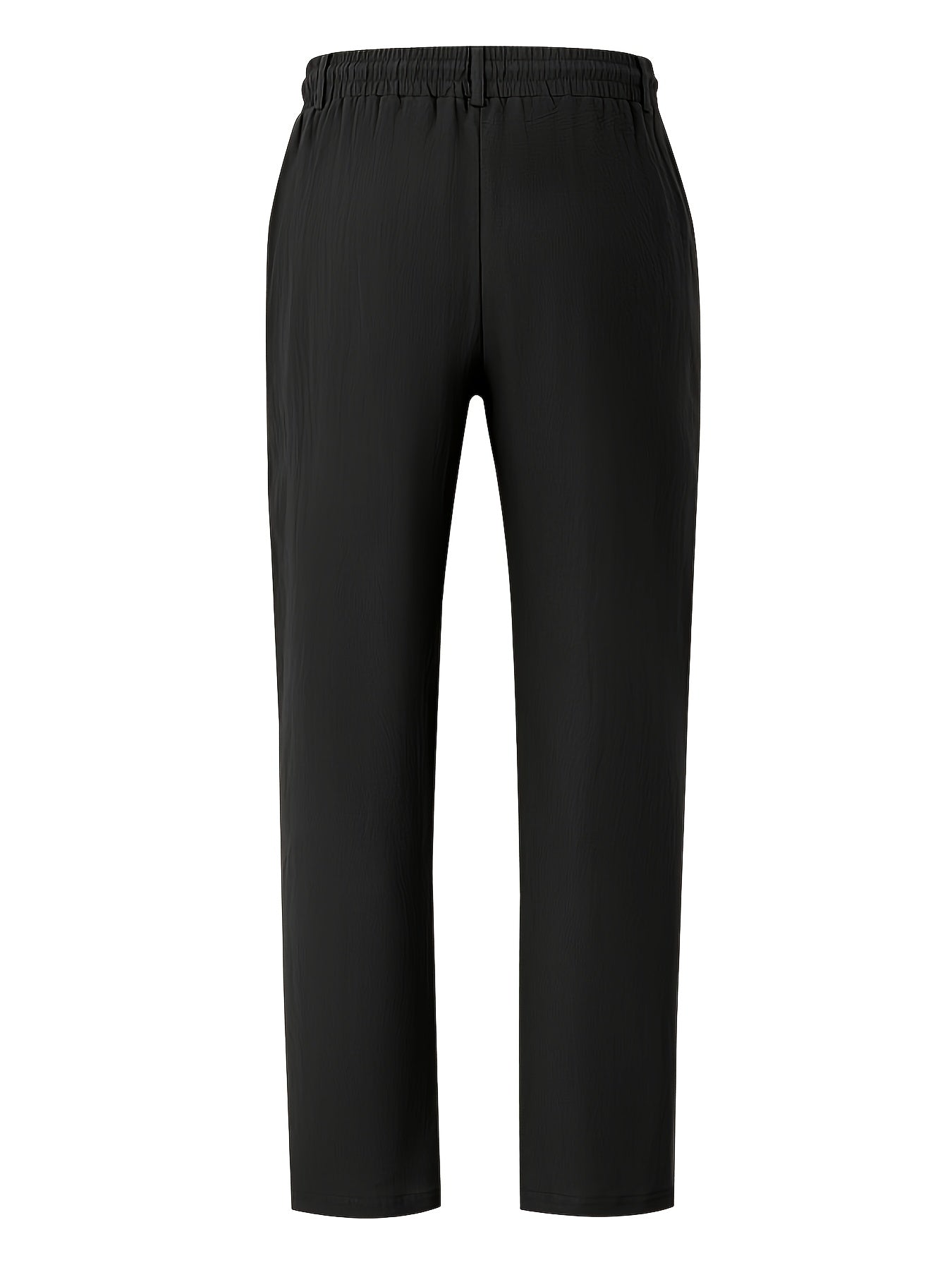 SOLID LINEN TROUSERS FOR MEN