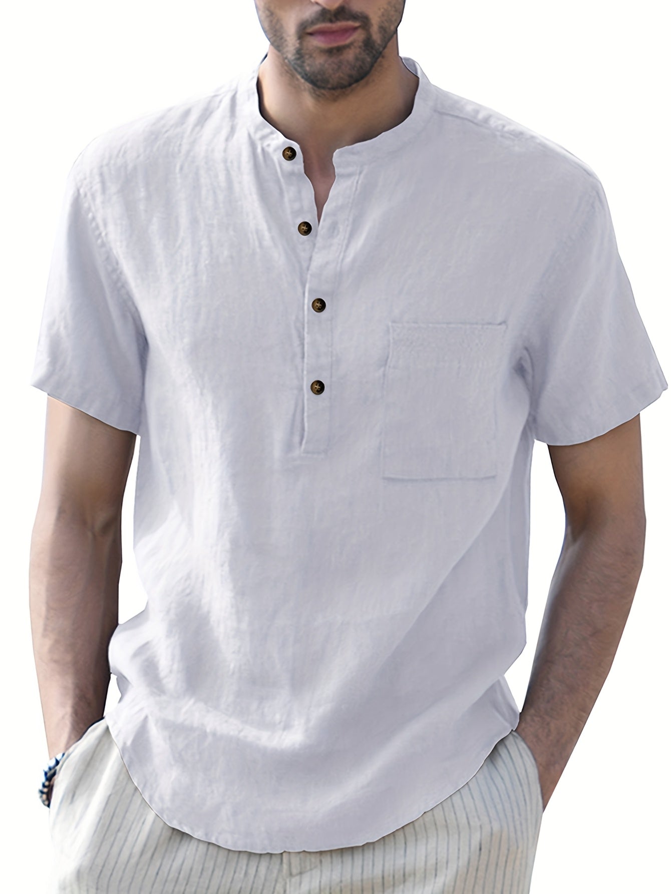 CREW NECK TOP FOR MEN