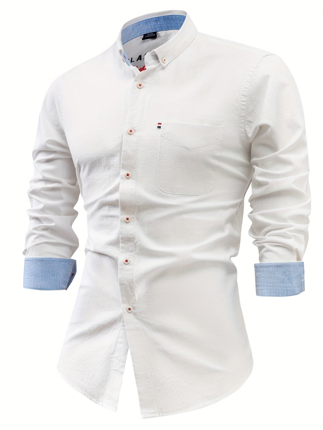 POCKET COTTON SHIRT FOR MEN