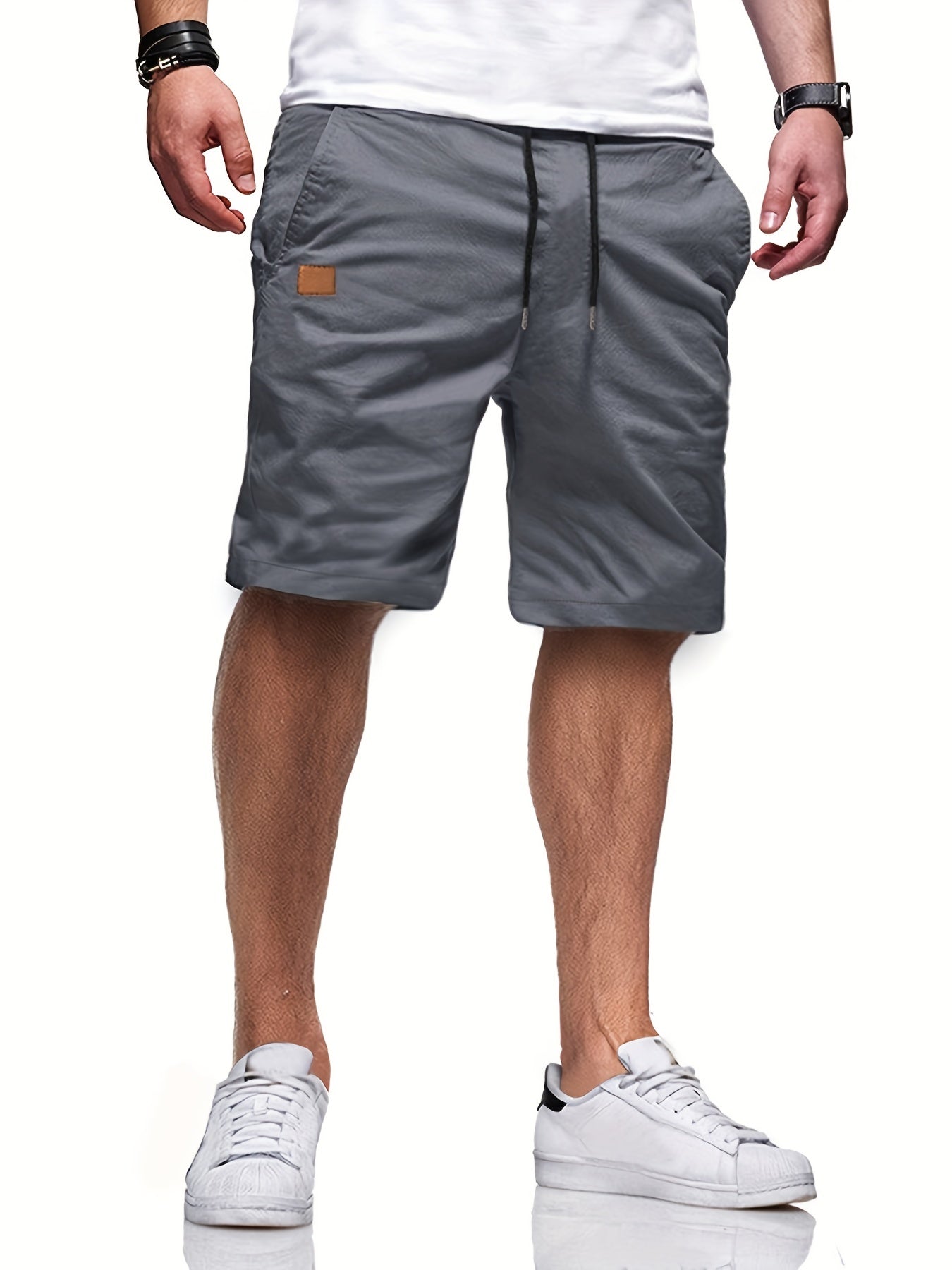 PATCH CARGO SHORTS FOR MEN