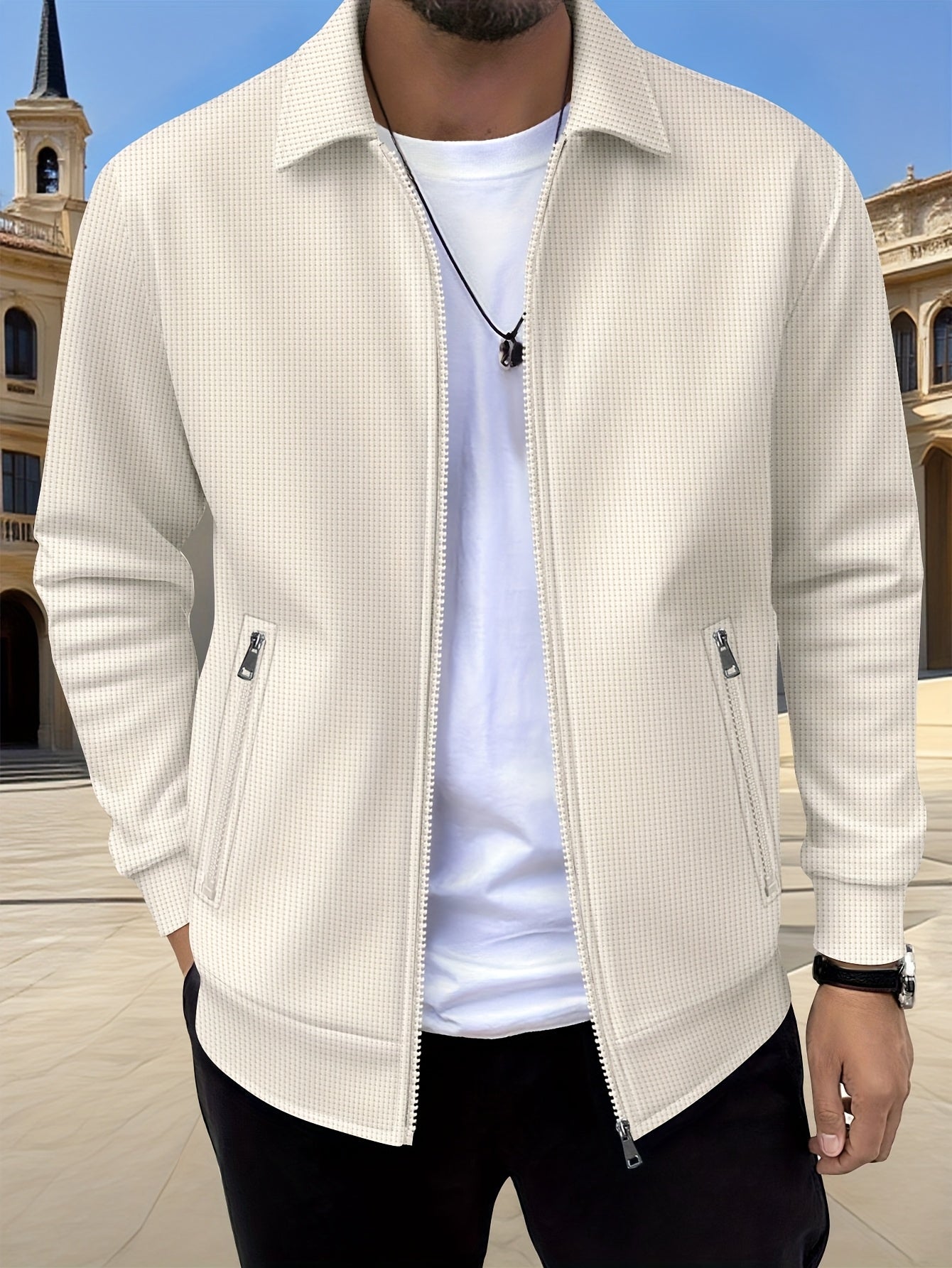 ZIPPER JACKET FOR MEN