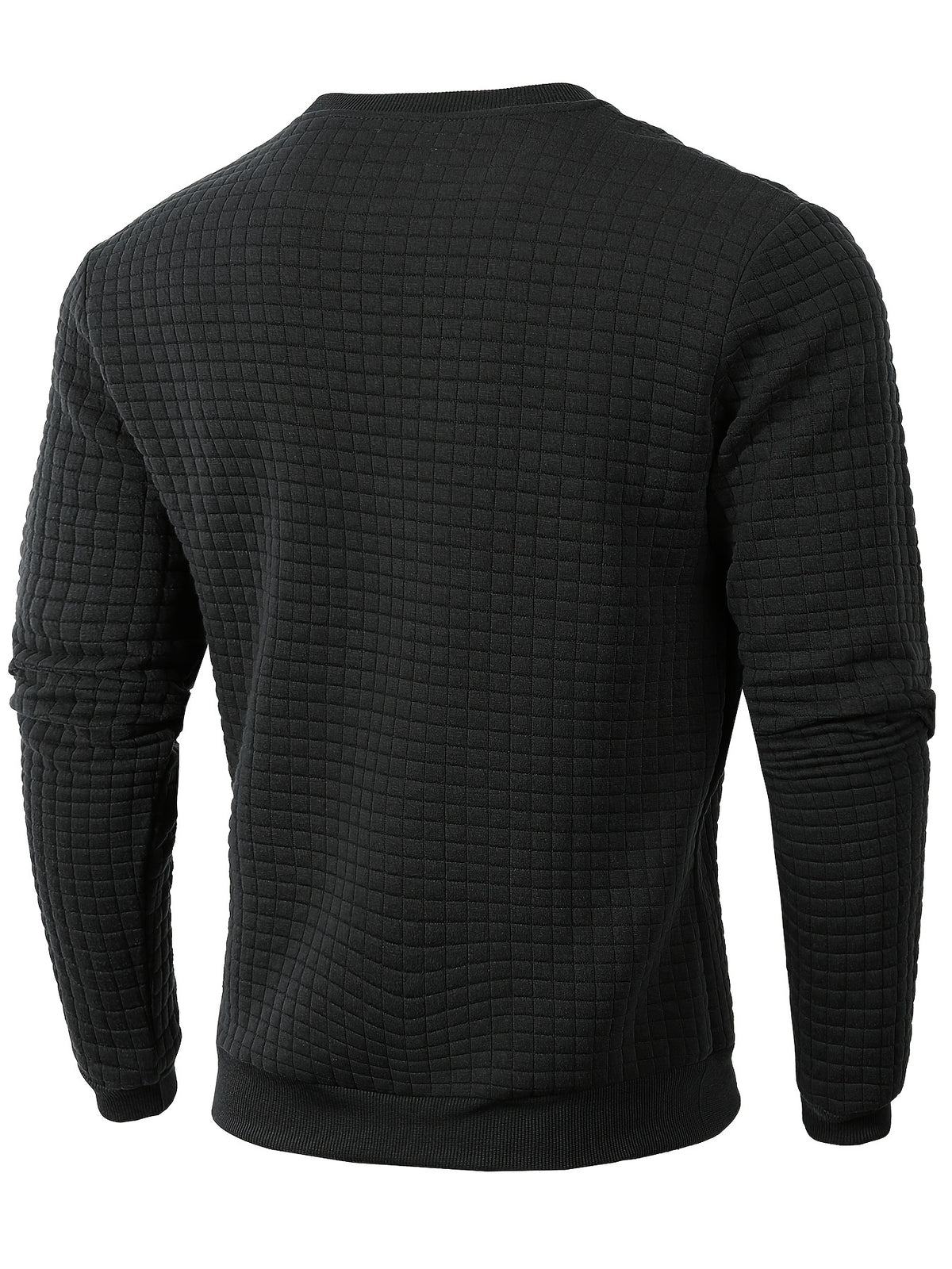 PLAID KNIT PULLOVER FOR MEN