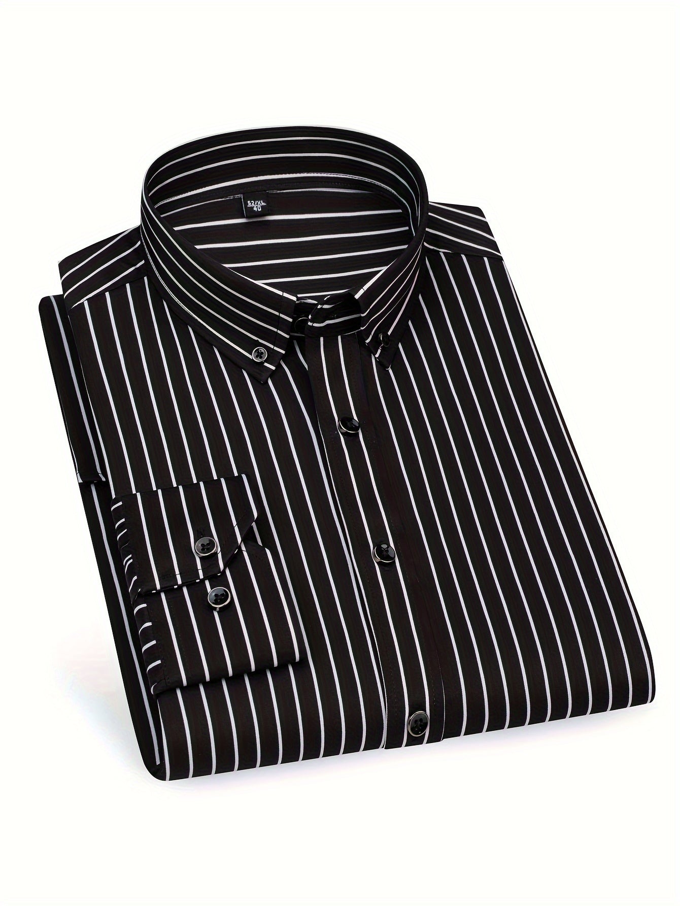 STRIPED SLIM SHIRT FOR MEN