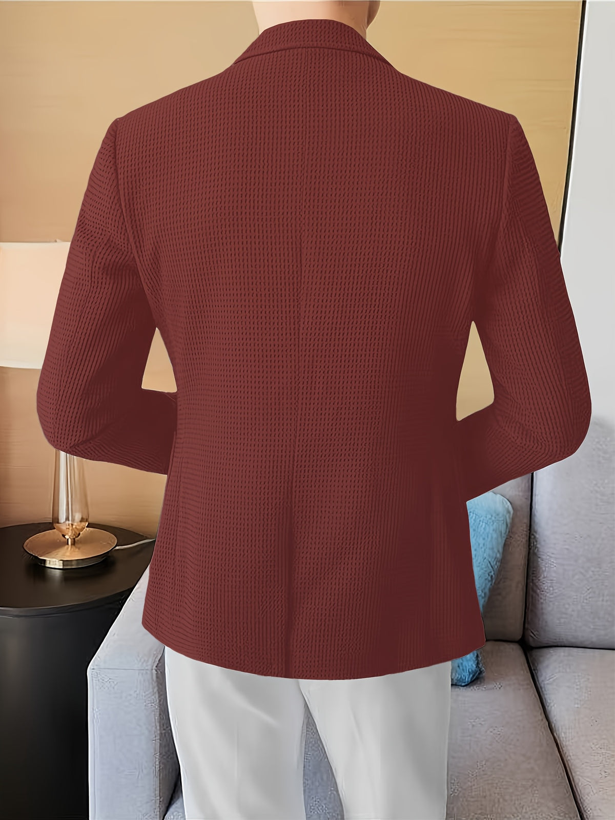WAFFLE BLAZER FOR MEN