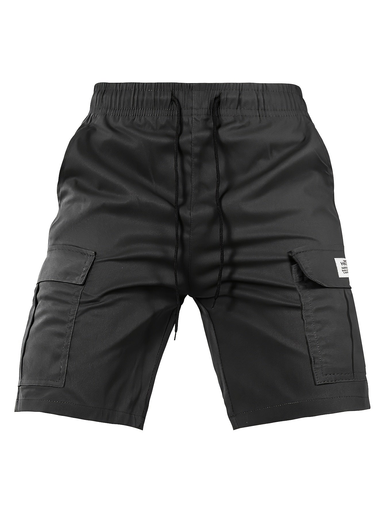 ELASTIC CARGO SHORTS FOR MEN