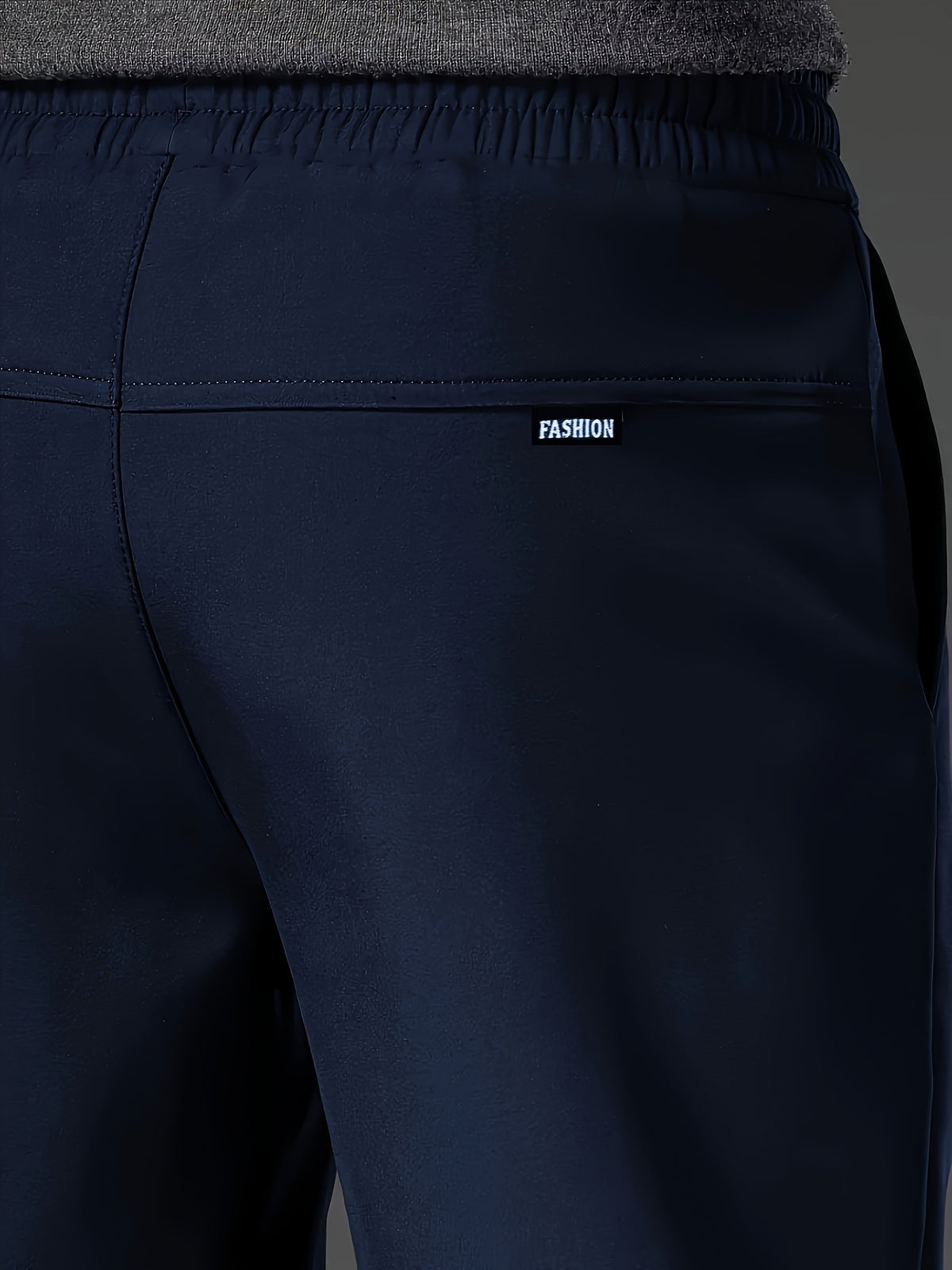 CROPPED FLEECE-LINED TROUSERS FOR MEN