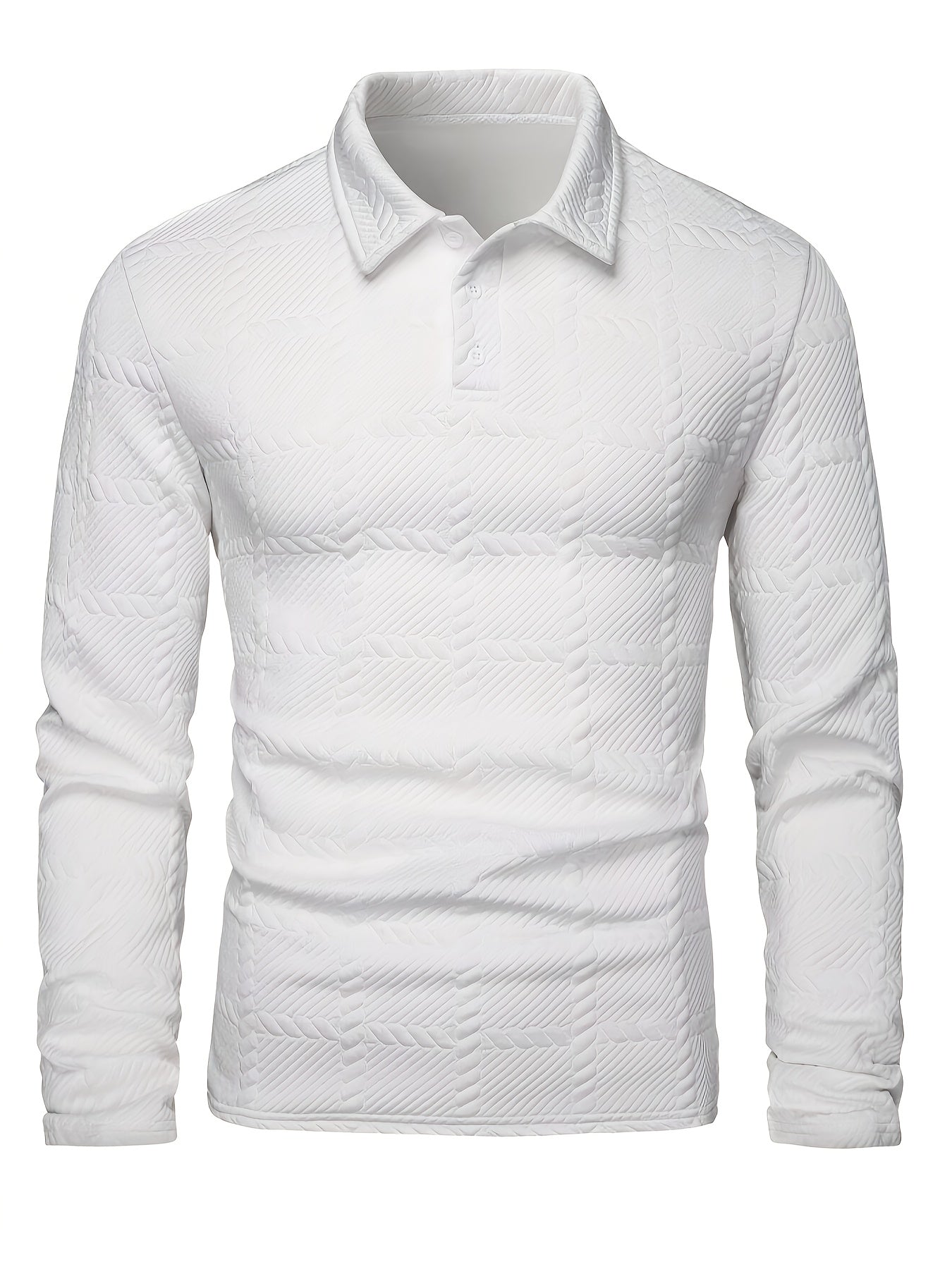 JACQUARD POLO SHIRT FOR MEN