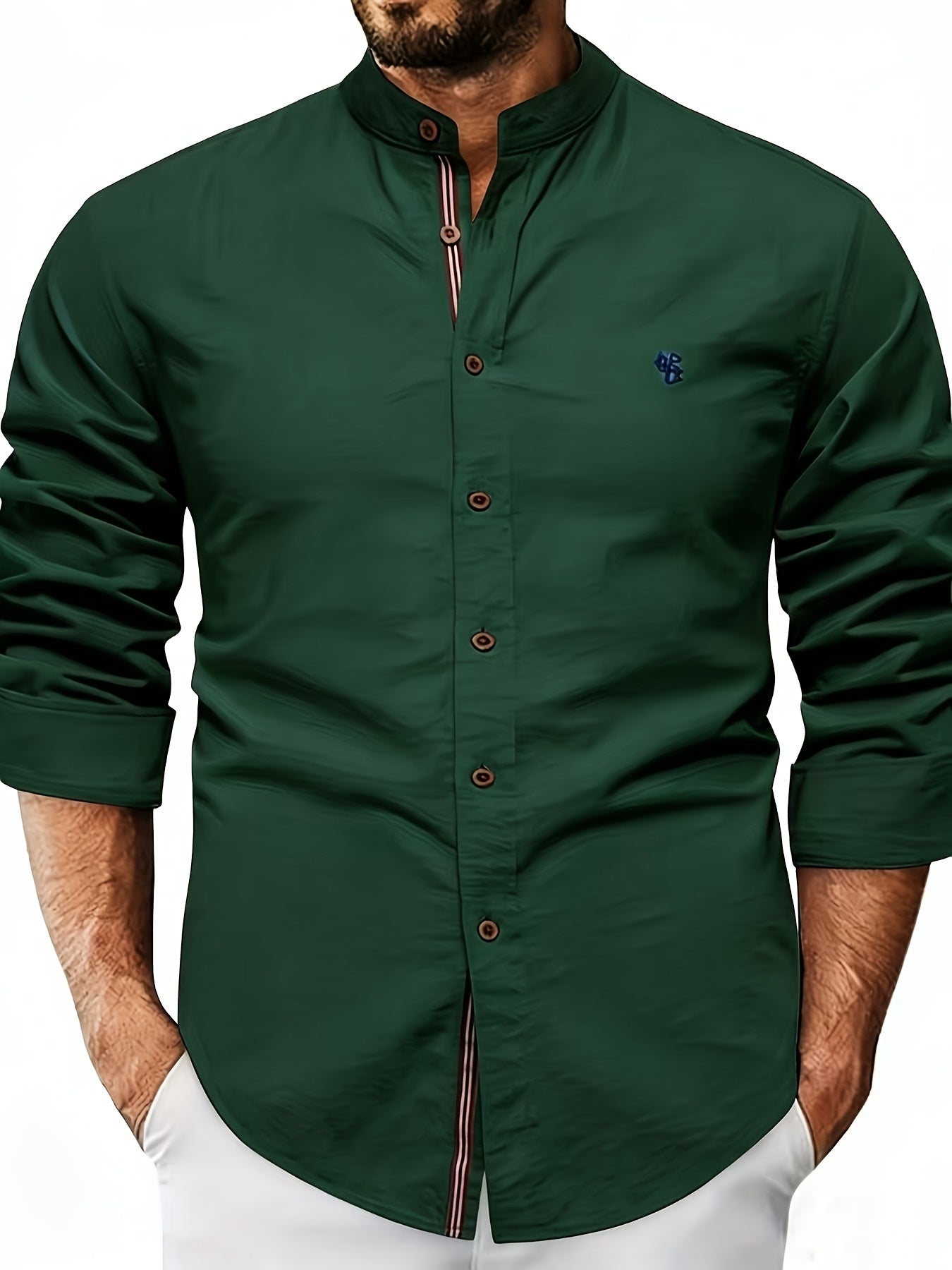 COTTON BUTTON SHIRT FOR MEN