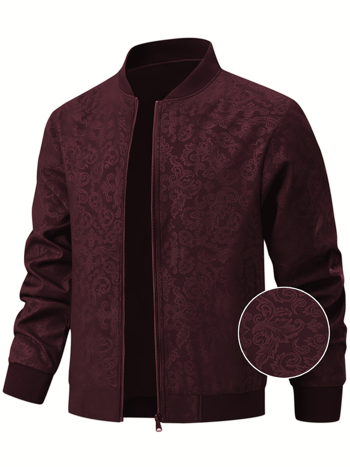 PHOENIX PRINT BOMBER JACKET FOR MEN