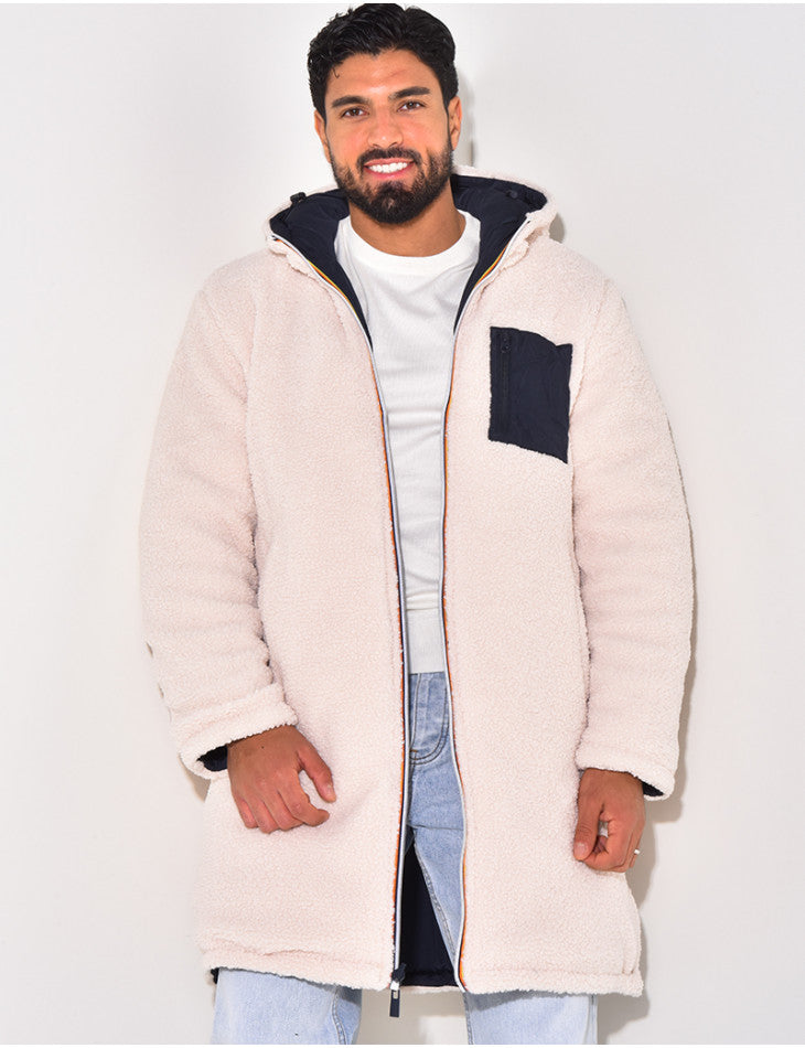 WENTWORTH LONDON | LONG WARM REVERSIBLE COAT FOR MEN