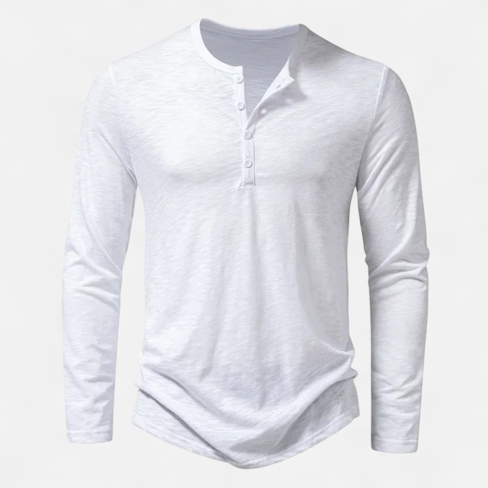 SLIM FIT HENLEY SHIRT FOR MEN