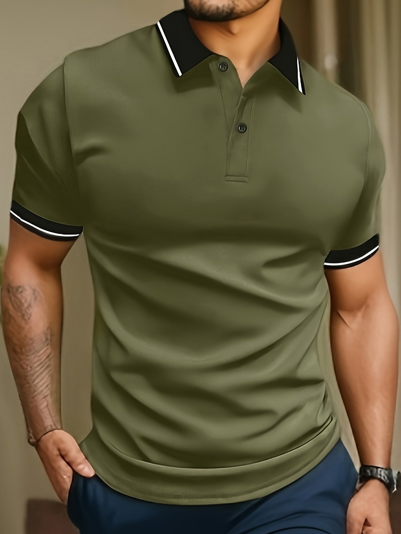 SUMMER LAPEL SHIRT FOR MEN