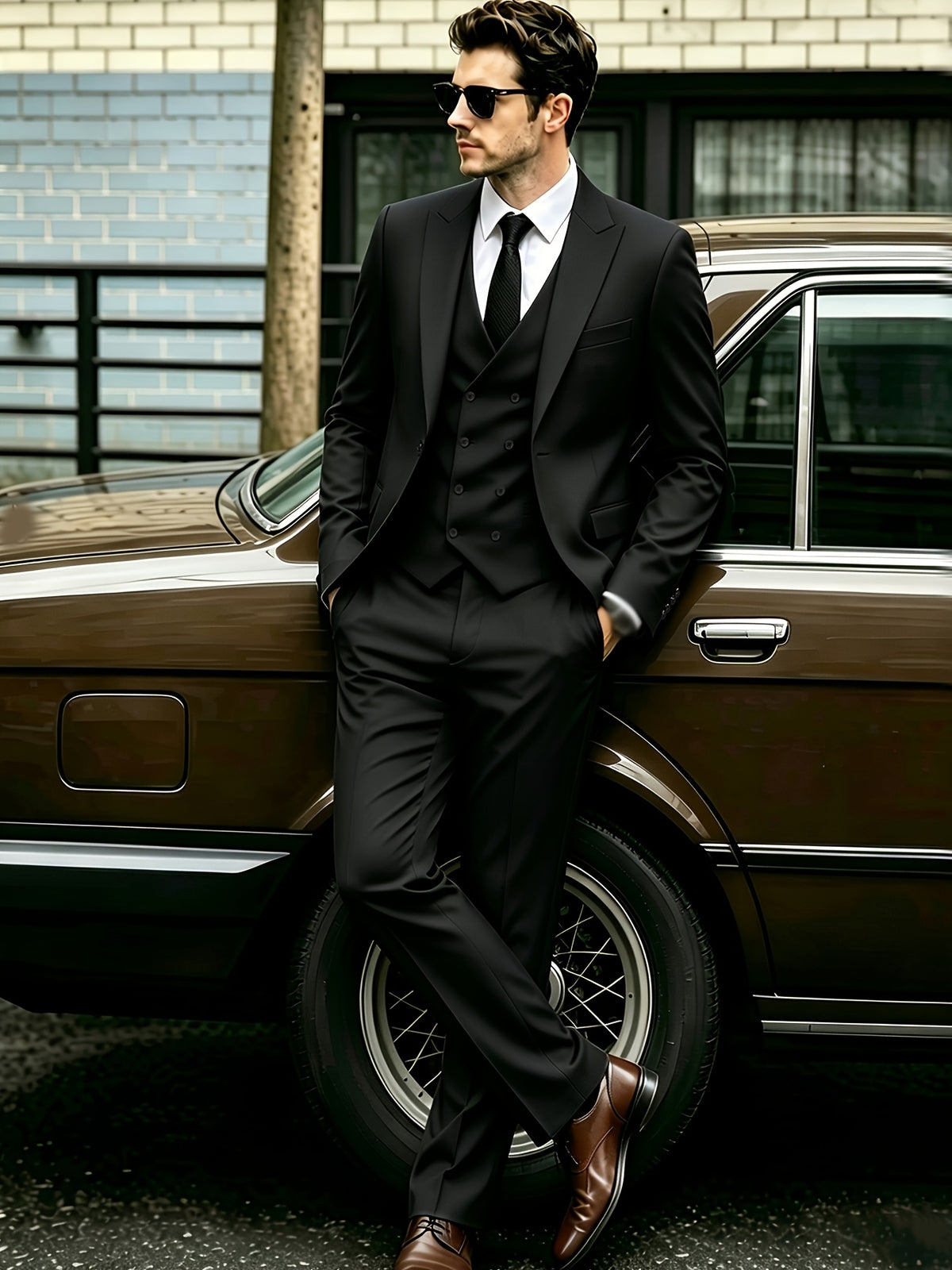 THREE PIECE SUIT SET FOR MEN