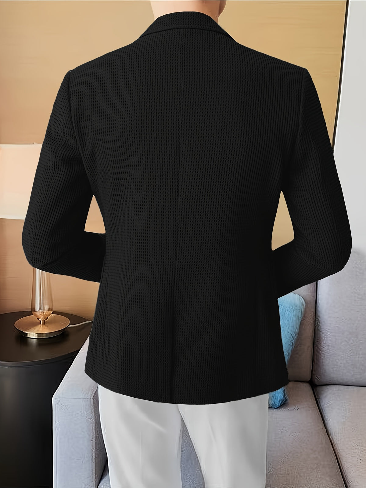 WAFFLE BLAZER FOR MEN