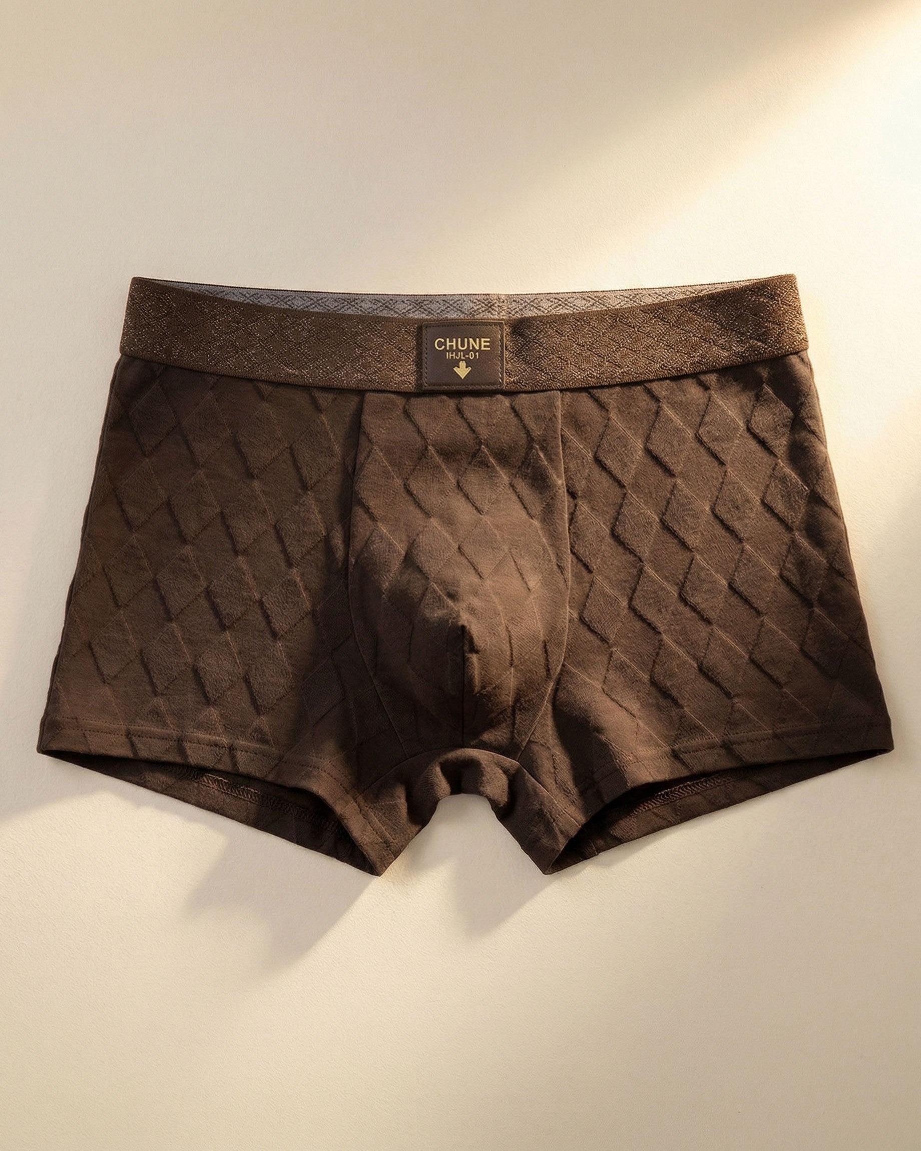 SOFT KNIT BOXER BRIEFS FOR MEN