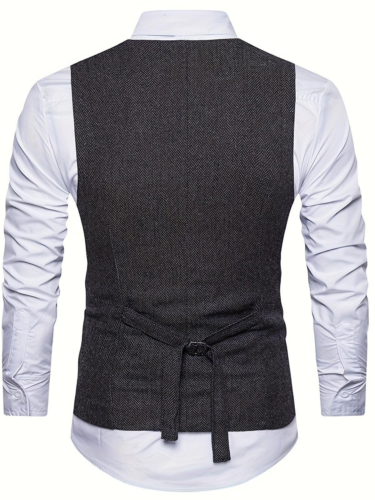 V-NECK WAISTCOAT FOR MEN