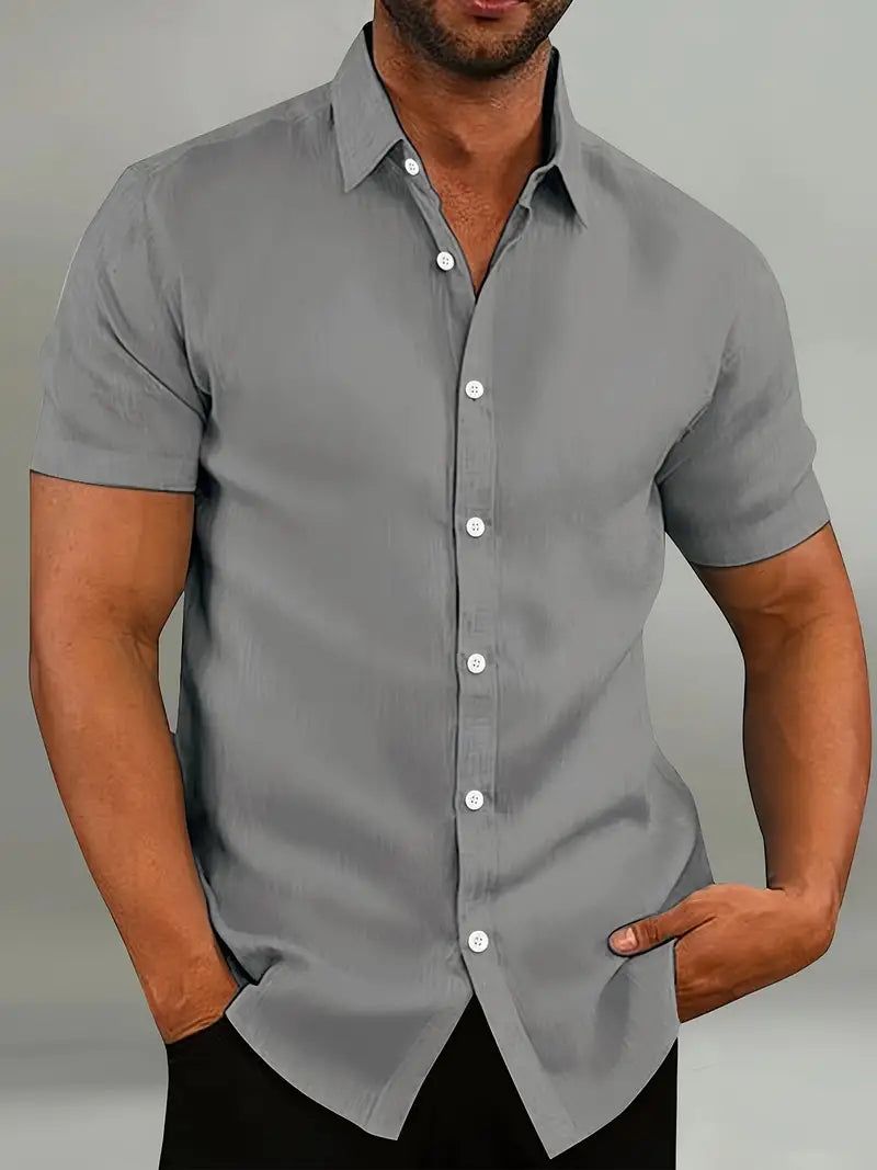 BUTTON-DOWN SHIRT FOR MEN