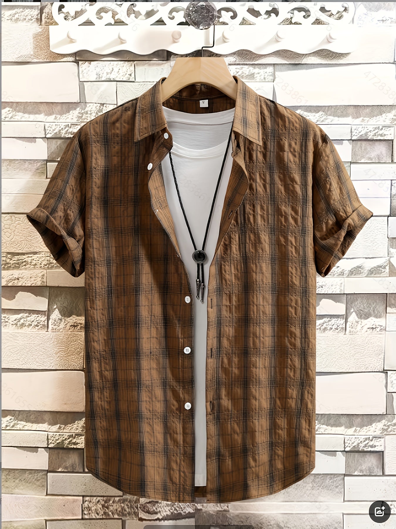 PLAID SHIRT FOR MEN